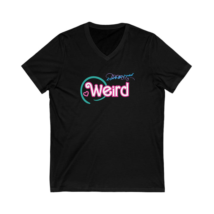 Weird and Neurodivergent V-Neck Doll Tee