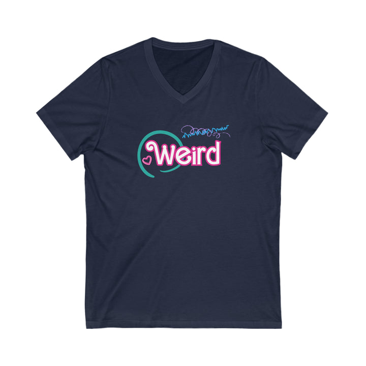 Weird and Neurodivergent V-Neck Doll Tee