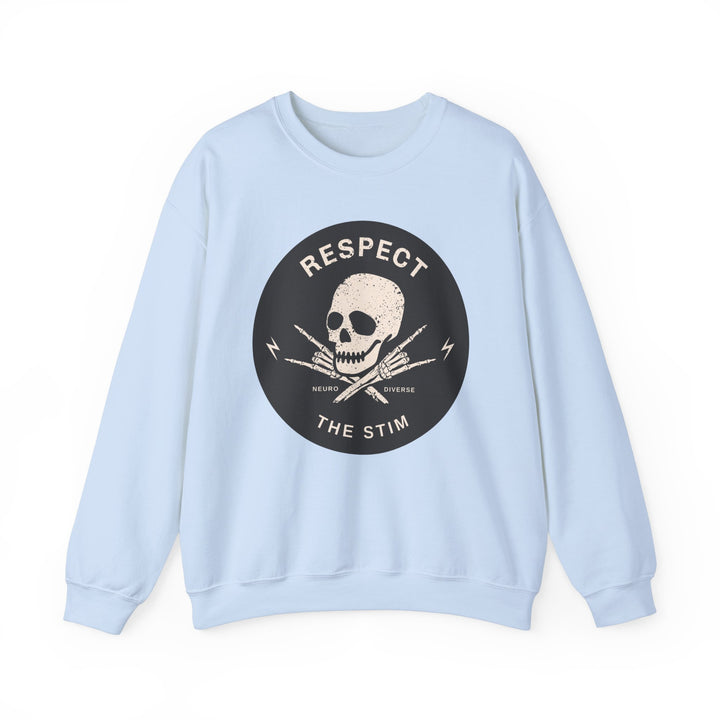 Adult Respect the Stim Skull Sweatshirt