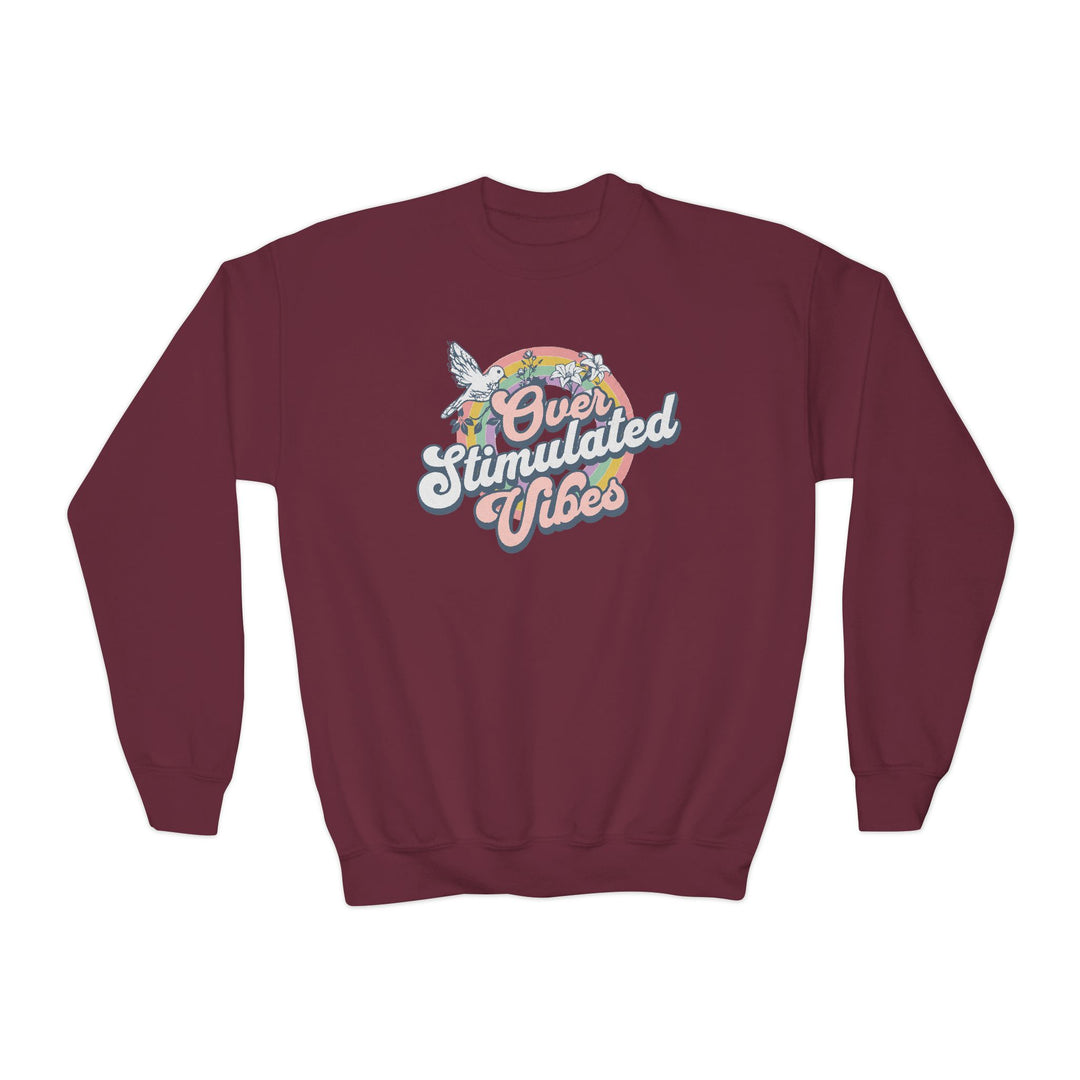 Kids Over Stimulated Vibes Sweatshirt