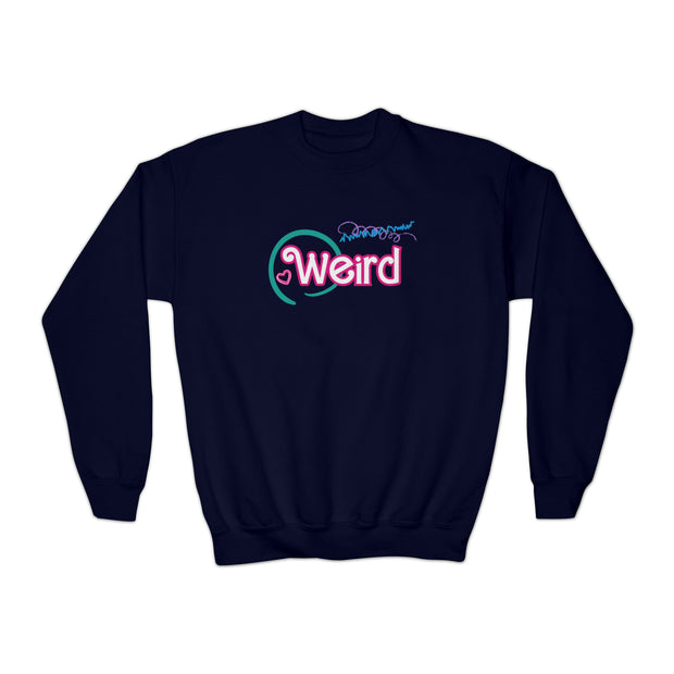 Kids Weird and Neurodivergent Doll Sweatshirt