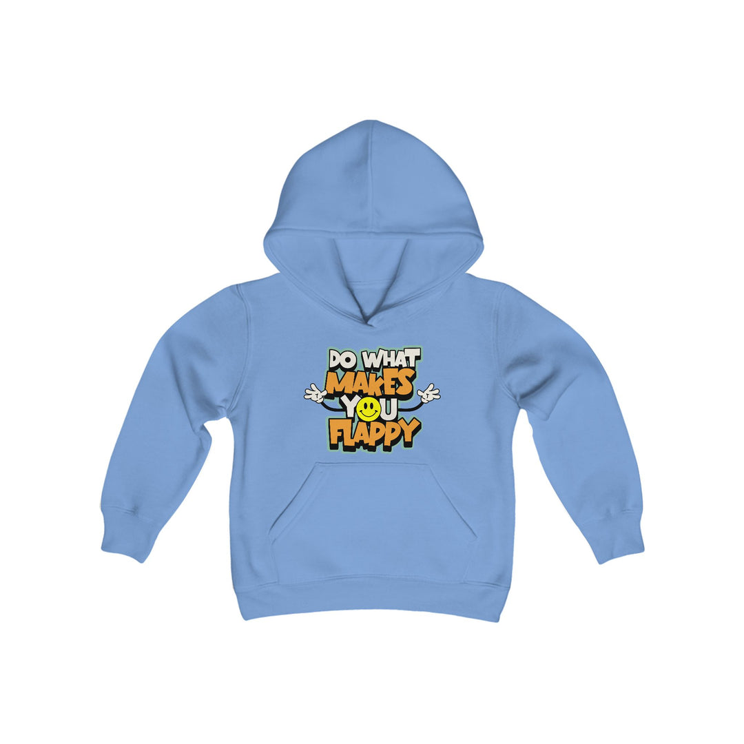 Kids Do What Makes You Flappy Smiley Arms Hoodie Sweatshirt