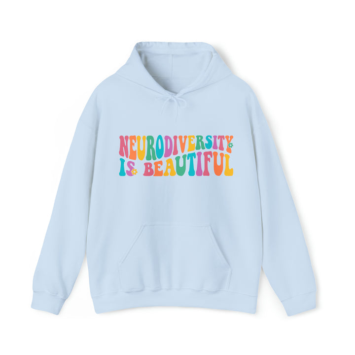 Neurodiversity is Beautiful Groovy Hoodie