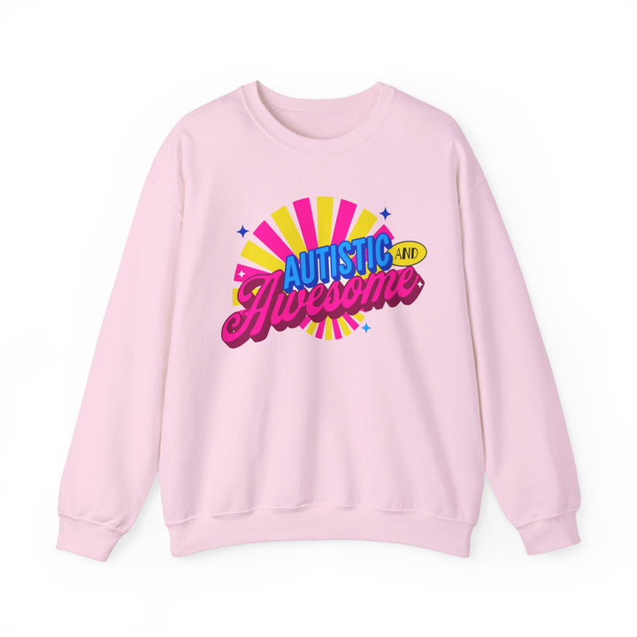 Adult Autistic and Awesome Sweatshirt