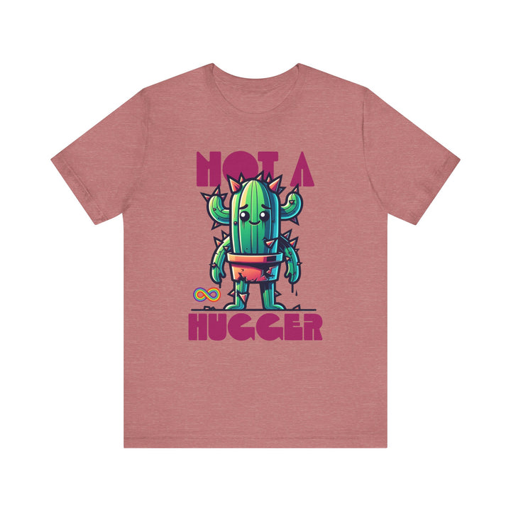 Adult Not a Hugger Cactus Tee