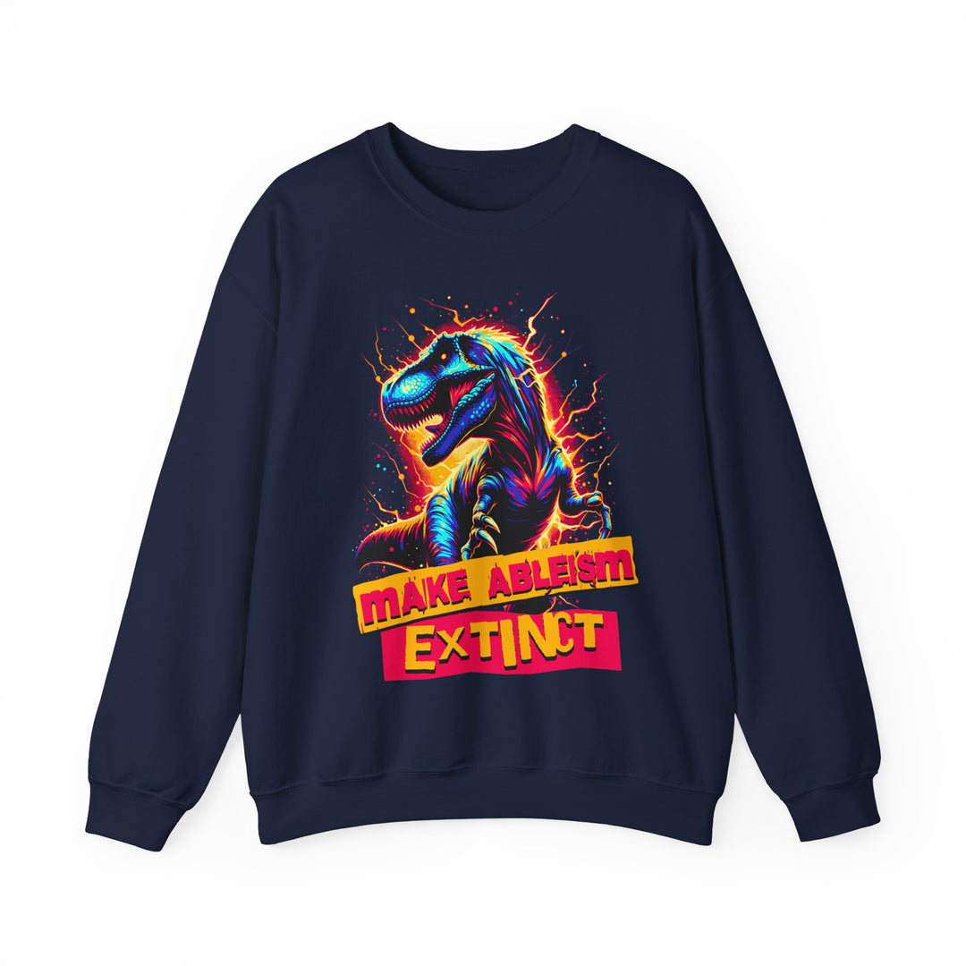 Adult Make Ableism Extinct Sweatshirt