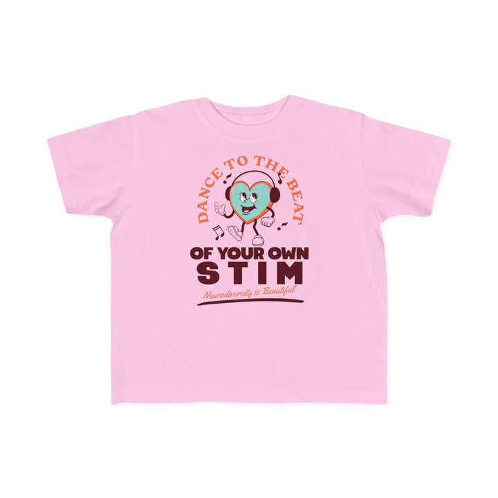 Toddler's Dance to the Beat of Your Own Stim Tee