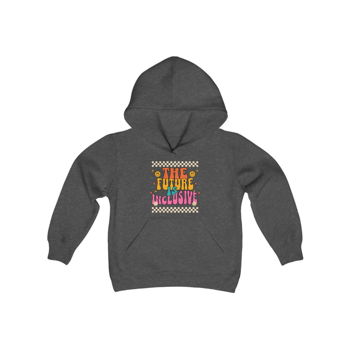 Kids Groovy The Future is Inclusive Hoodie Sweatshirt