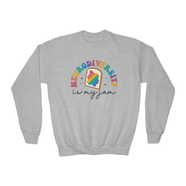 Kids Neurodiversity is My Jam Sweatshirt