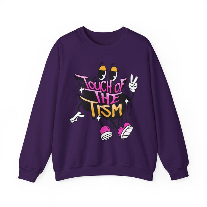 Adult Touch of the Tism Graffiti  Sweatshirt