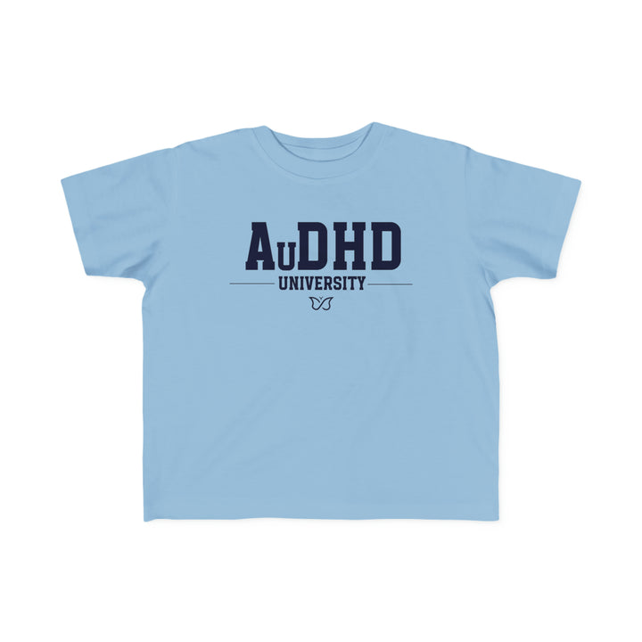 Toddler AuDHD University Butterfly Symbol Tee