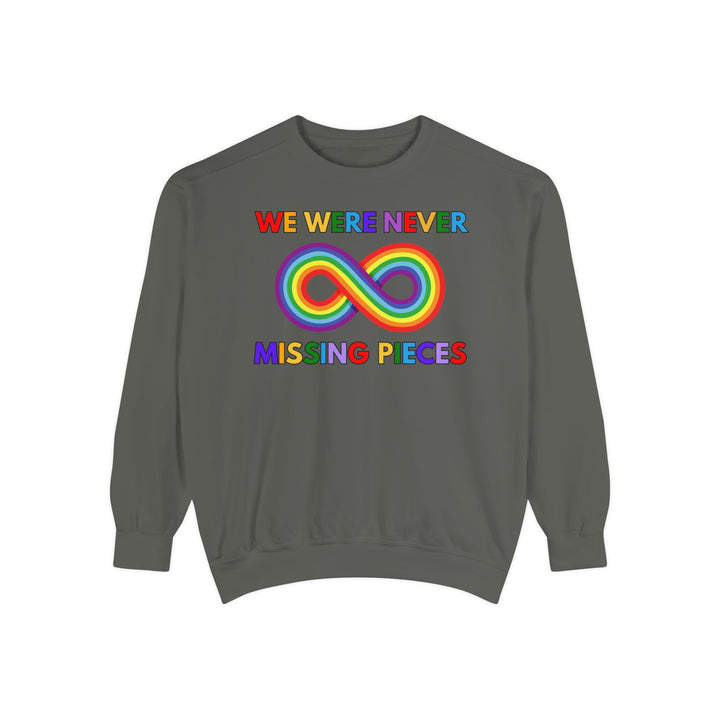 Adult Comfort Colors Infinity Never Missing Pieces Sweatshirt