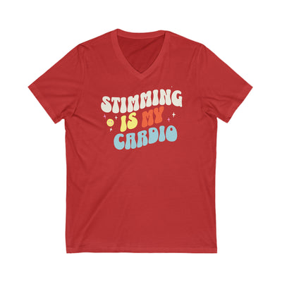 Stimming is My Cardio V-Neck Tee