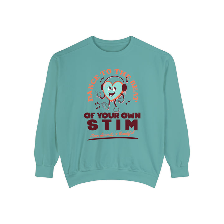 Comfort Colors Dance to the Beat of Your Own Stim Sweatshirt