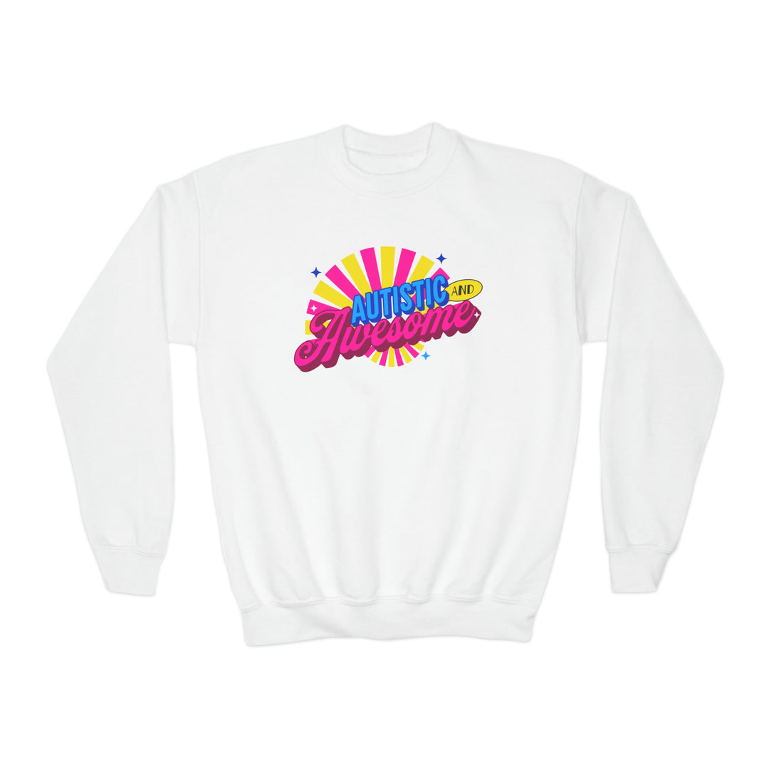 Kids Autistic and Awesome Sweatshirt