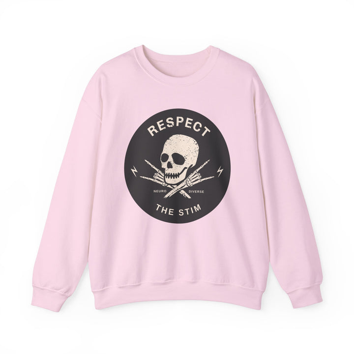 Adult Respect the Stim Skull Sweatshirt