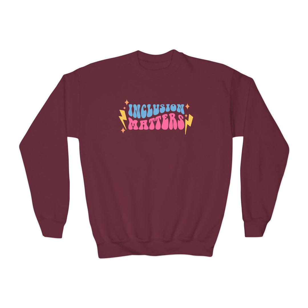 Kids Inclusion Matters Lightning Sweatshirt