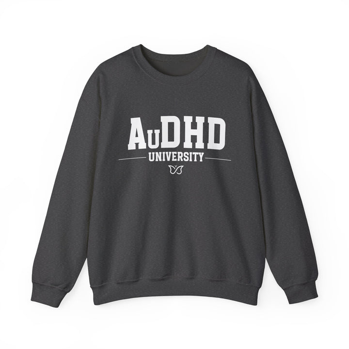 Adult AuDHD University Butterfly Symbol Sweatshirt