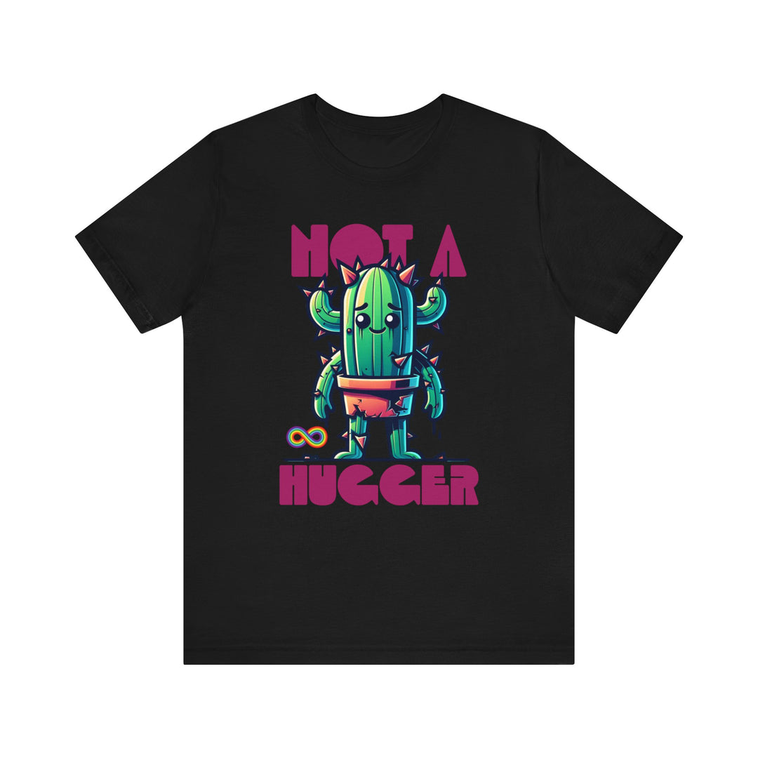 Adult Not a Hugger Cactus Tee