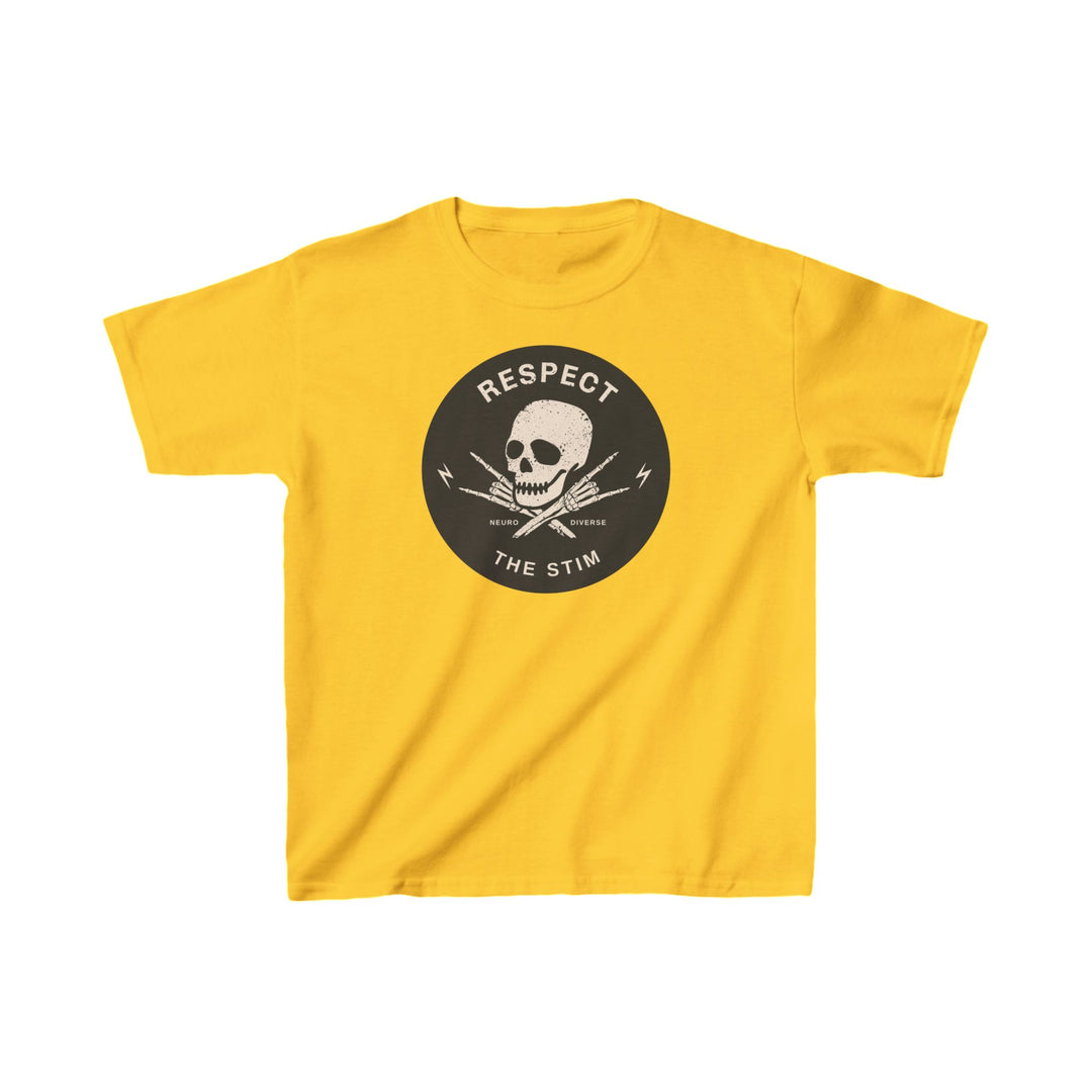 Kids Respect the Stim Skull Tee