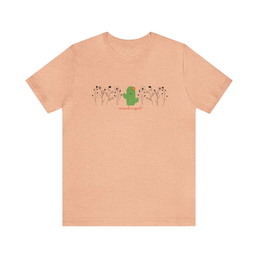 Neurodivergent Cactus Cutie Adult Tee