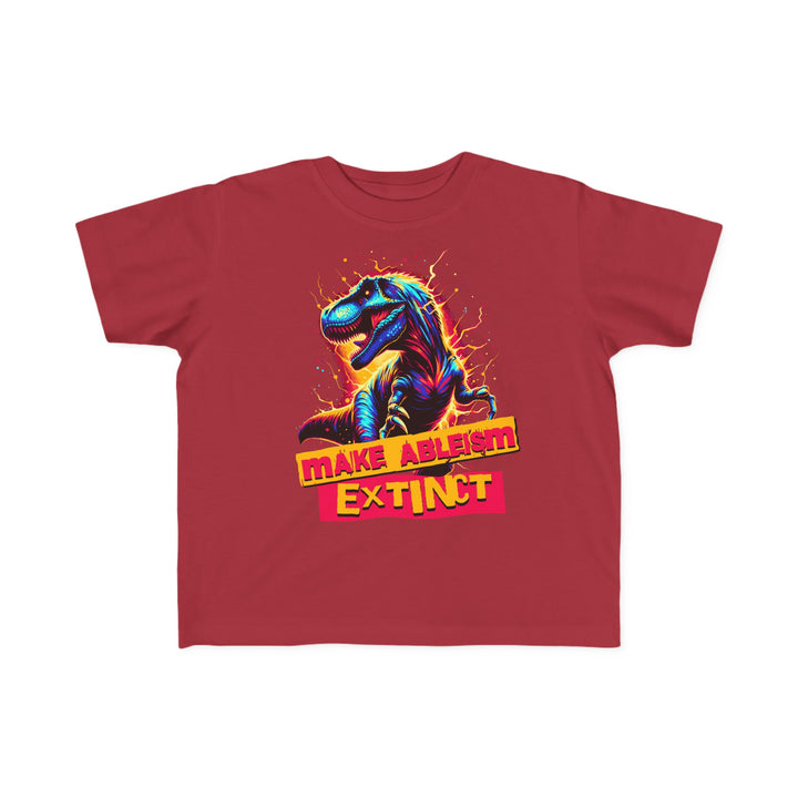 Toddler's  Make Ableism Extinct Tee