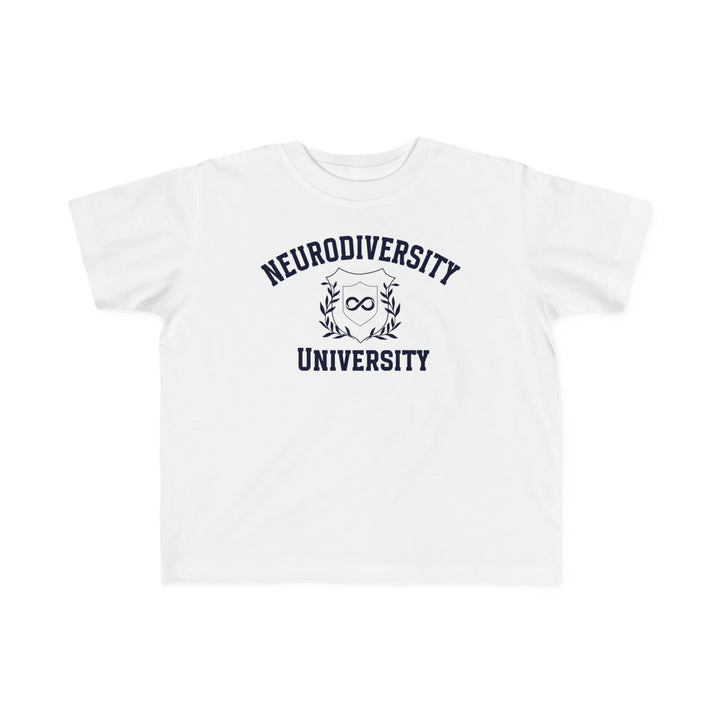 Toddler Neurodiversity University Infinity Symbol Tee