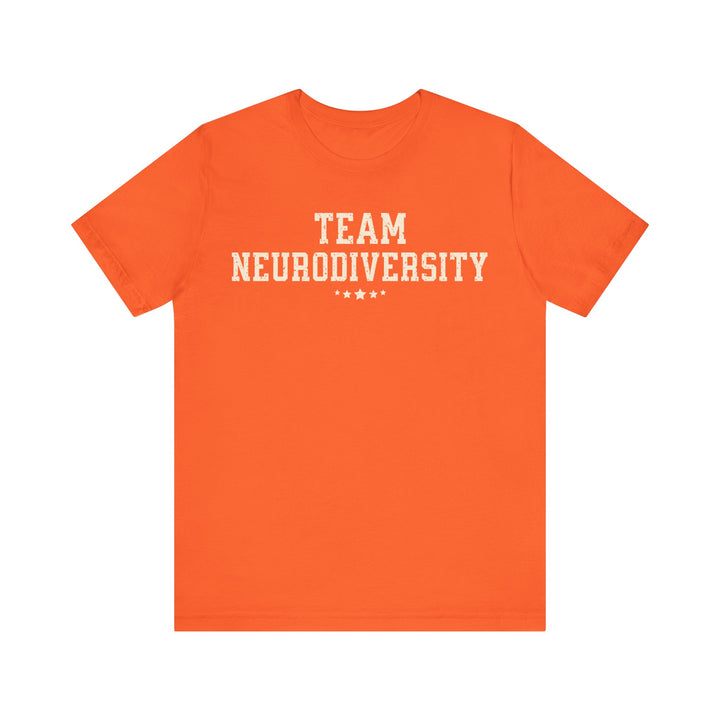 Adult Team Neurodiversity Distressed Tee