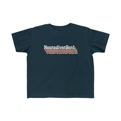 Toddler's Retro Stacked Neurodivergent Tee