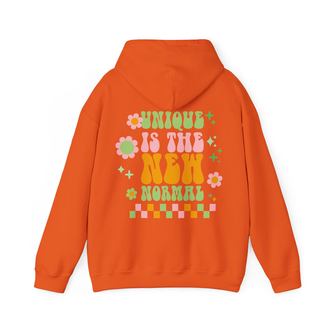 Adult Unique is the New Normal Front and Back Hoodie