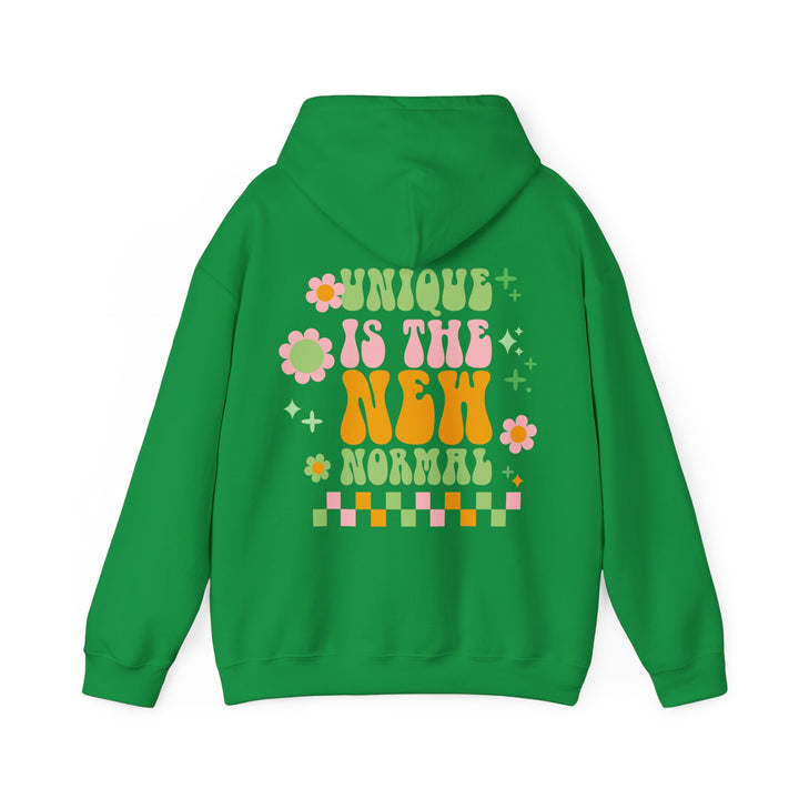 Adult Unique is the New Normal Front and Back Hoodie