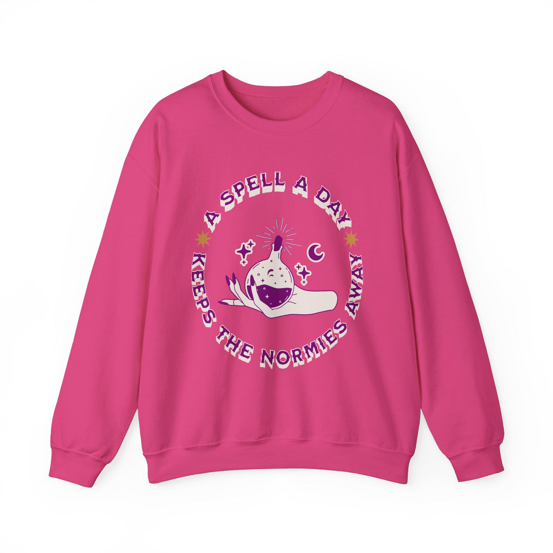 Adult A Spell A Day Keeps The Normies Away Sweatshirt