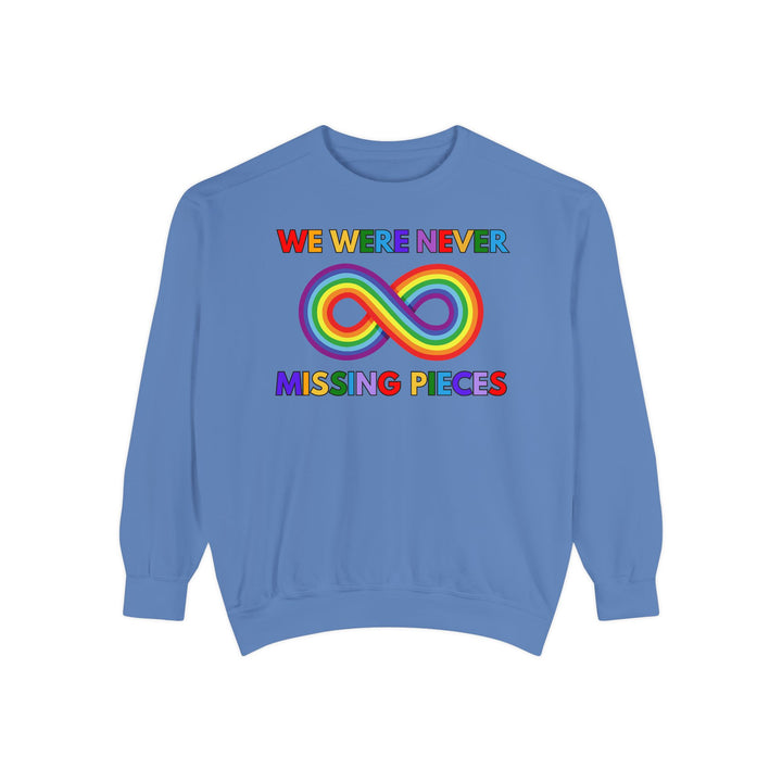 Adult Comfort Colors Infinity Never Missing Pieces Sweatshirt