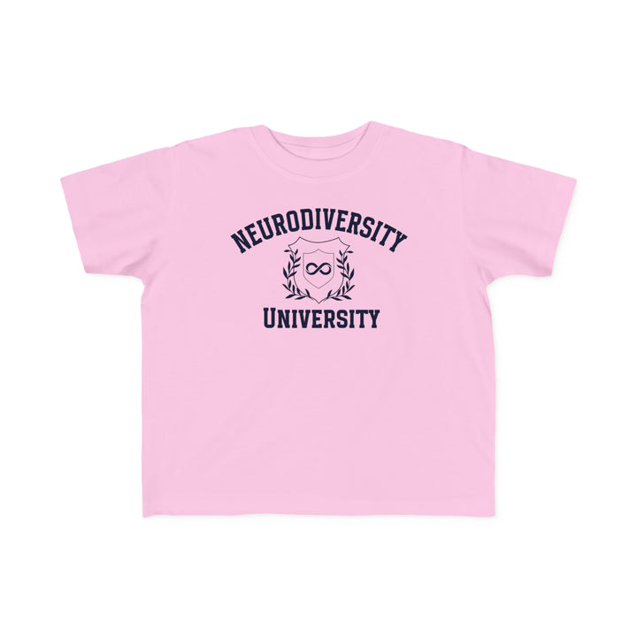 Toddler Neurodiversity University Infinity Symbol Tee