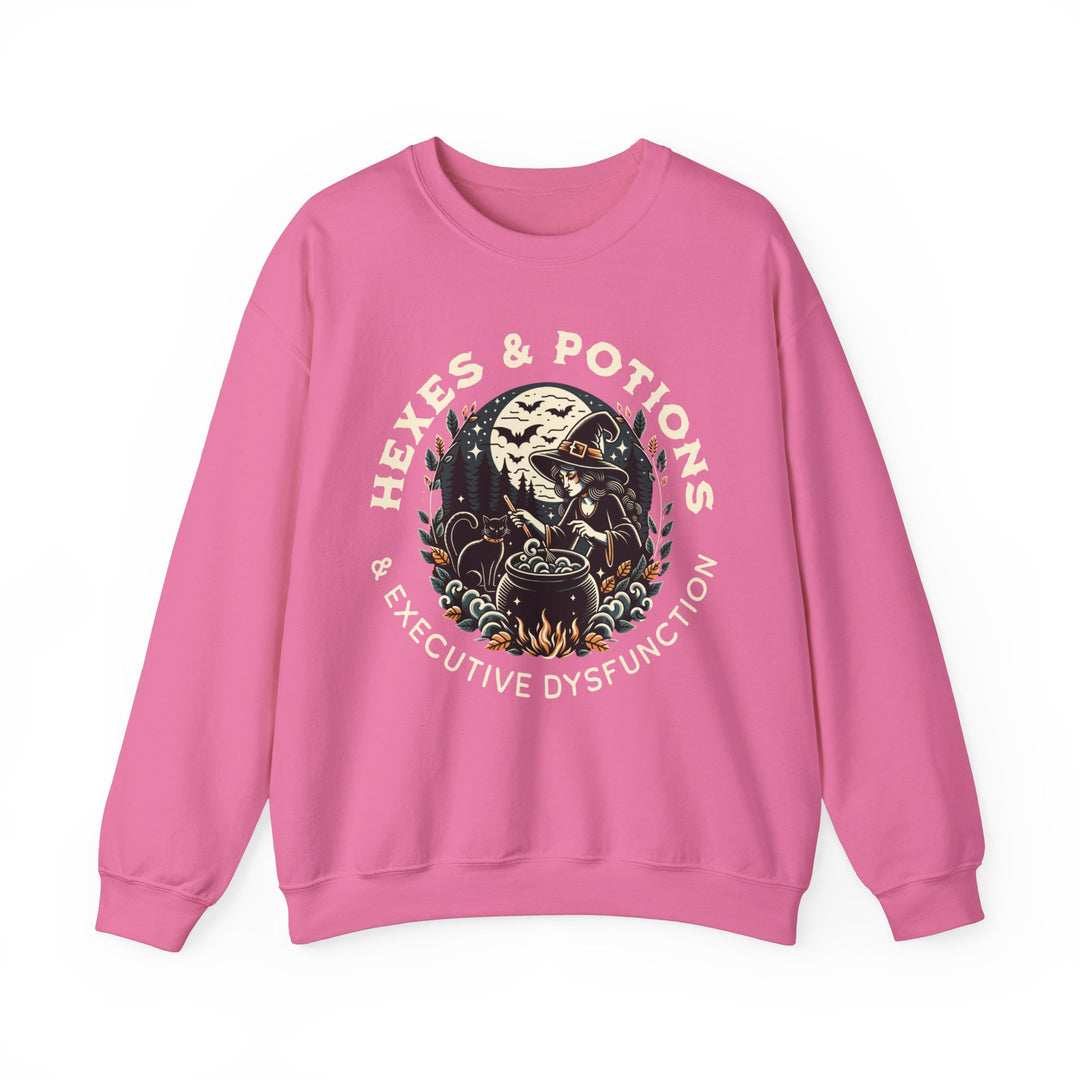 Adult Hexes & Potions & Executive Dysfunction  Sweatshirt