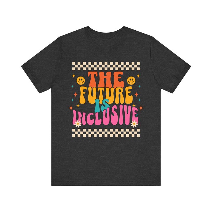 Adult Groovy The Future is Inclusive Tee