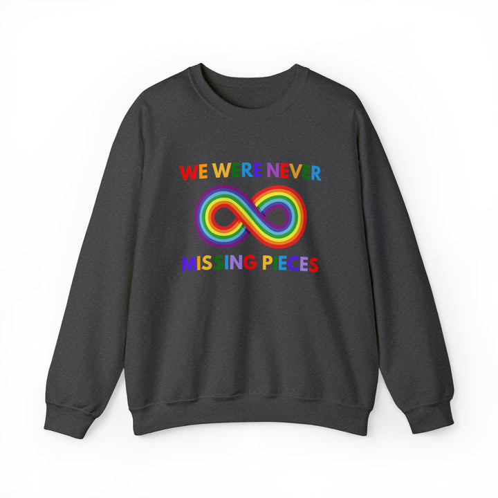 Adult Infinity Never Missing Pieces Sweatshirt