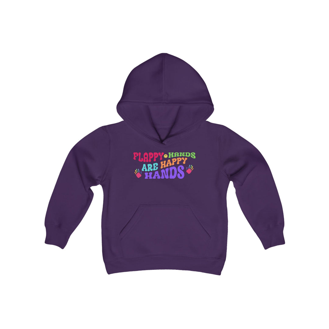 Kids Flappy Hands are Happy Hands Hoodie Sweatshirt