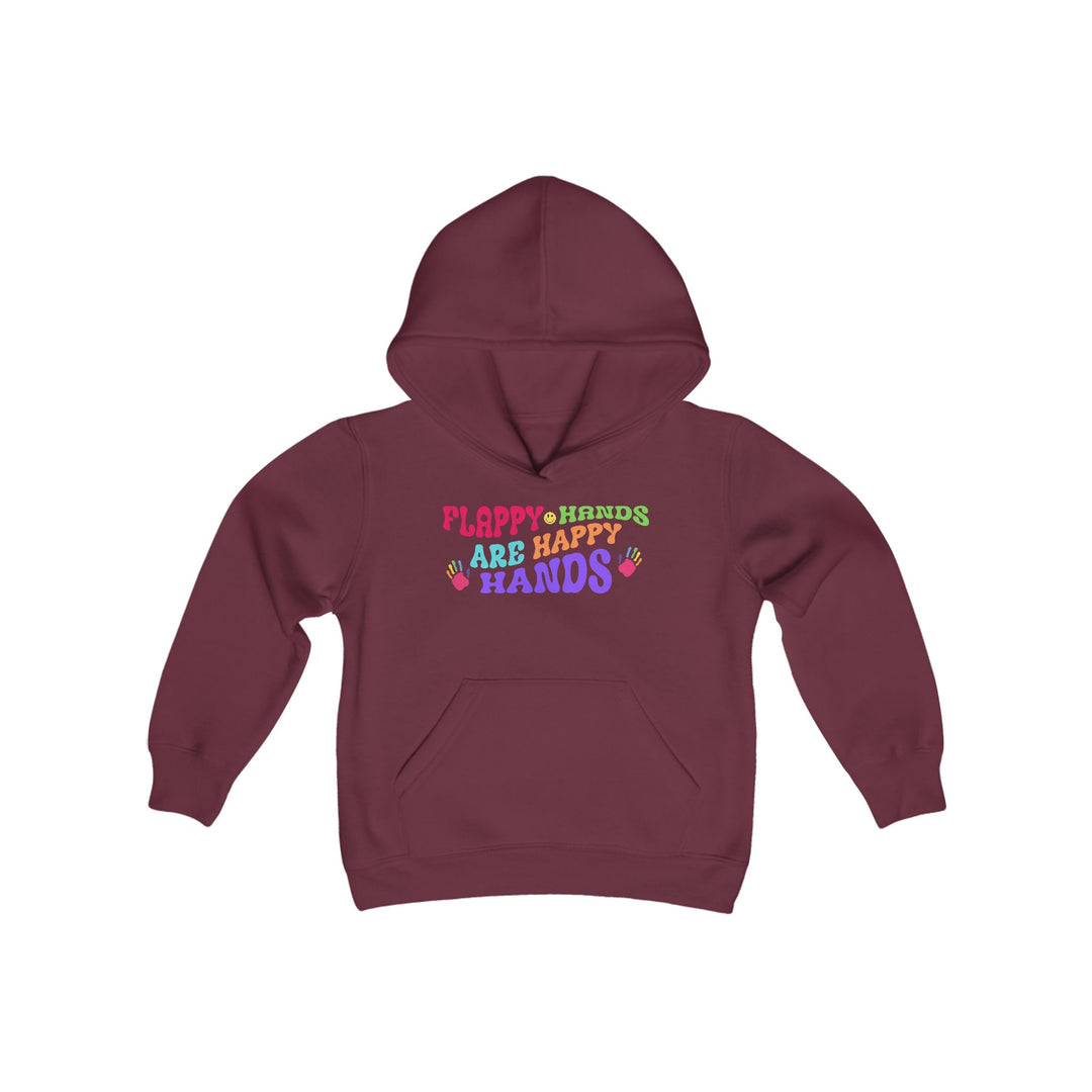 Kids Flappy Hands are Happy Hands Hoodie Sweatshirt