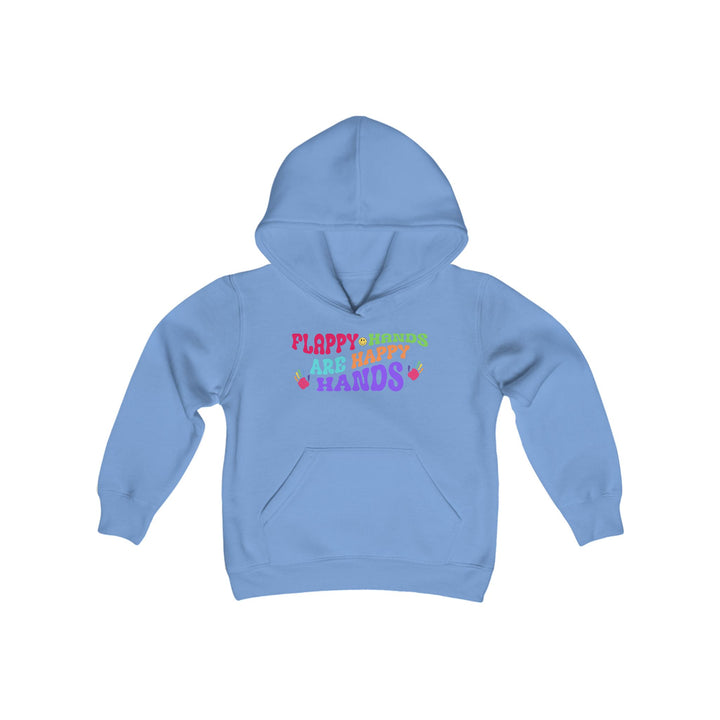 Kids Flappy Hands are Happy Hands Hoodie Sweatshirt