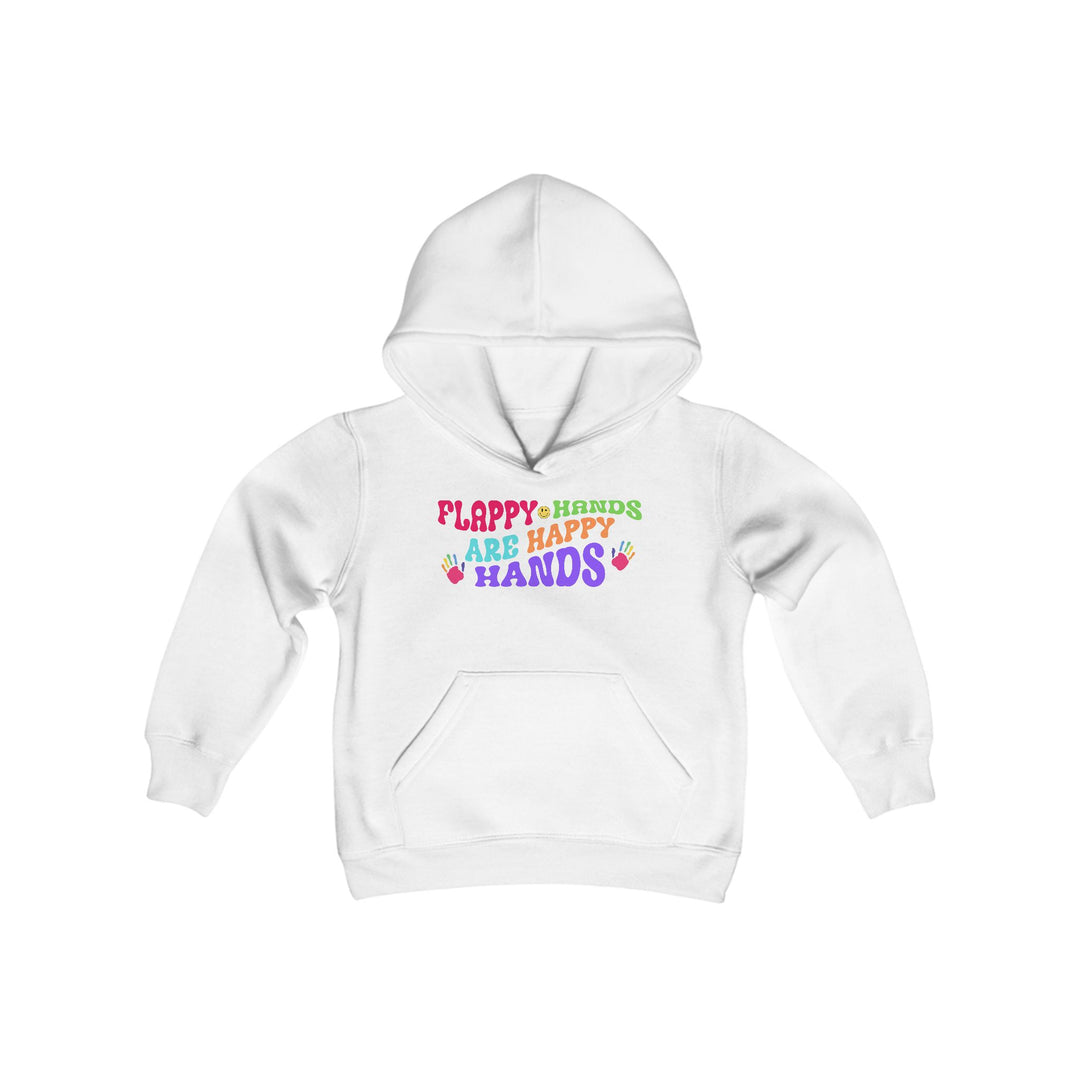 Kids Flappy Hands are Happy Hands Hoodie Sweatshirt