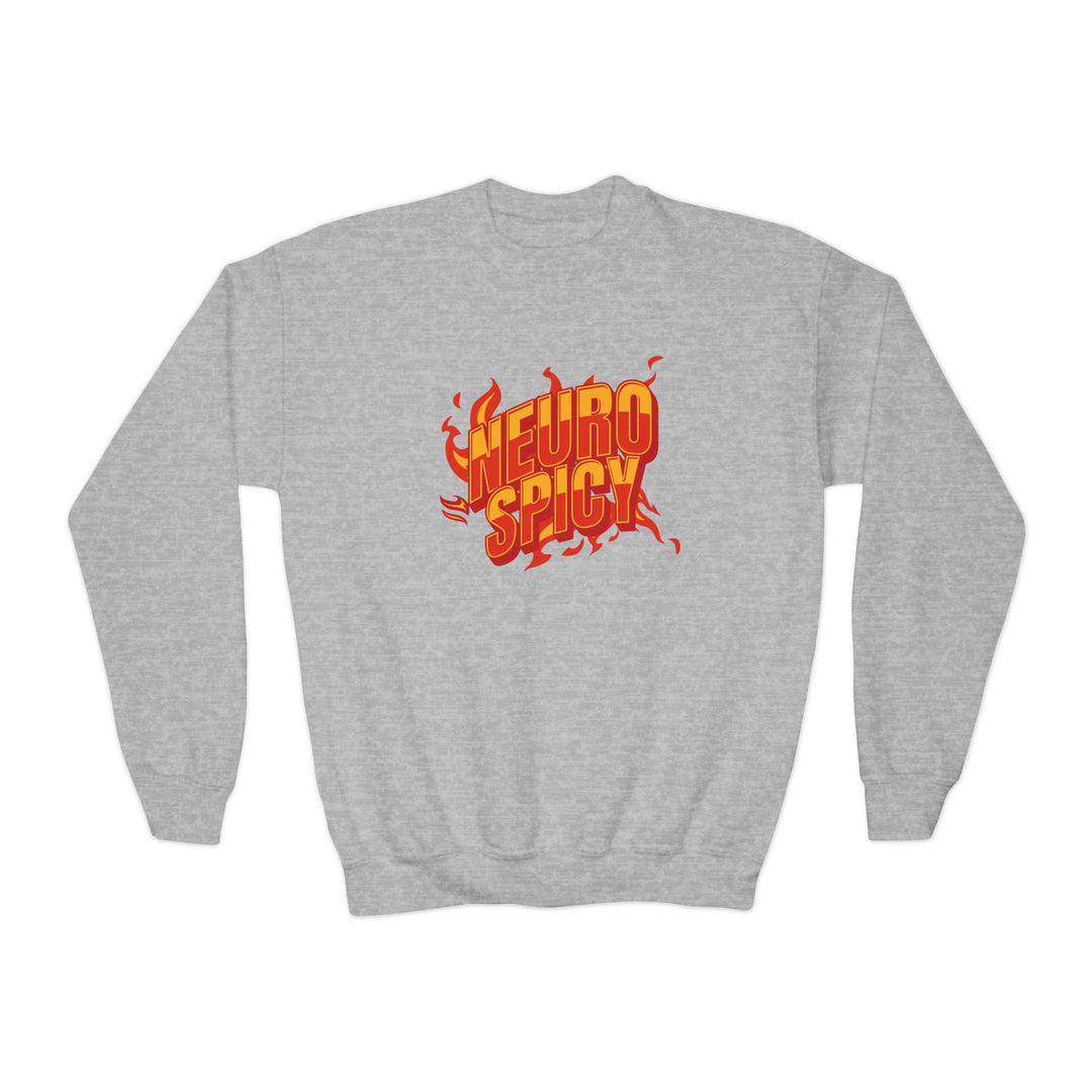 Kids NeuroSpicy Flames  Sweatshirt