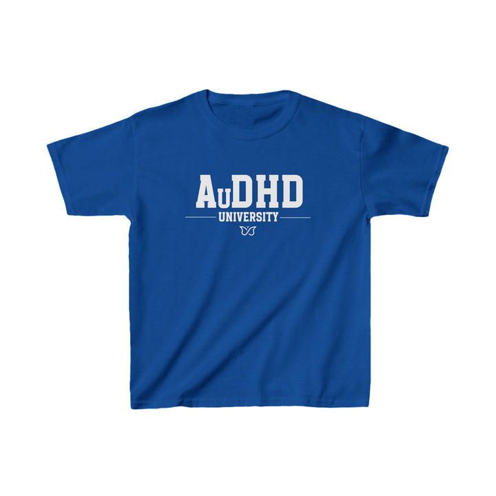 Kids AuDHD University Butterfly Symbol Tee