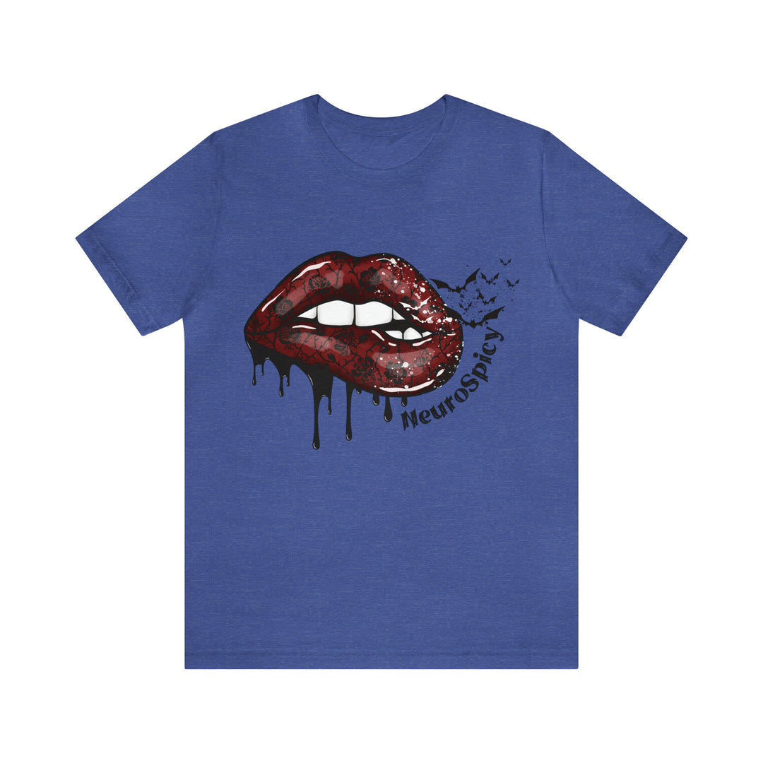 Lips and Bats Neurospicy Tee