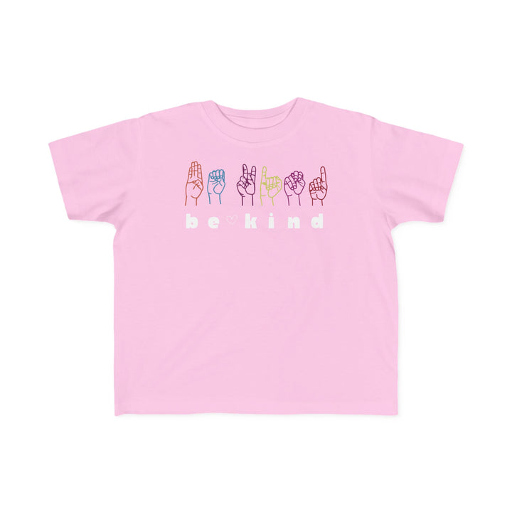 Toddler's Be Kind ASL Tee