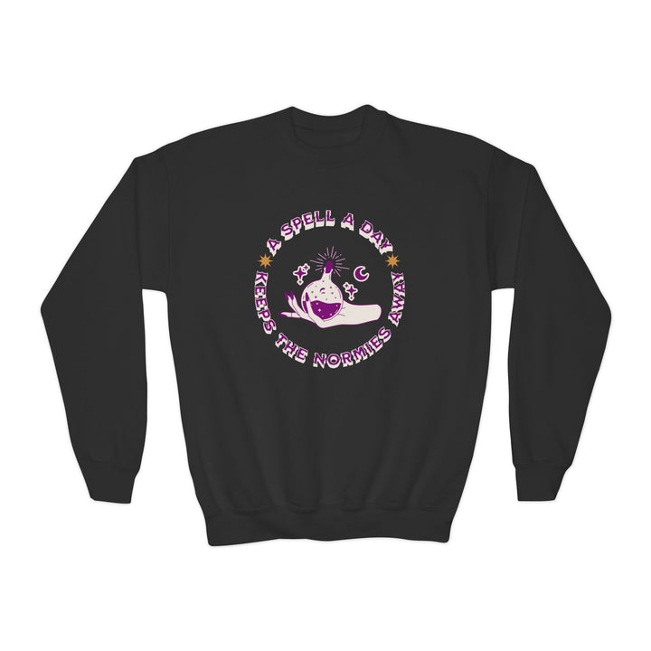 Kids A Spell A Day Keeps The Normies Away Sweatshirt