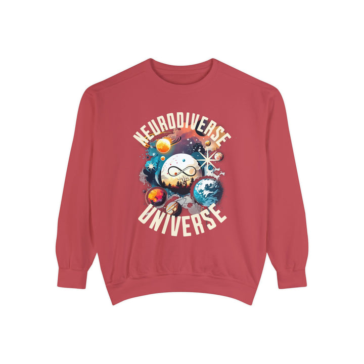 Adult Neurodiverse Universe Comfort Colors Sweatshirt