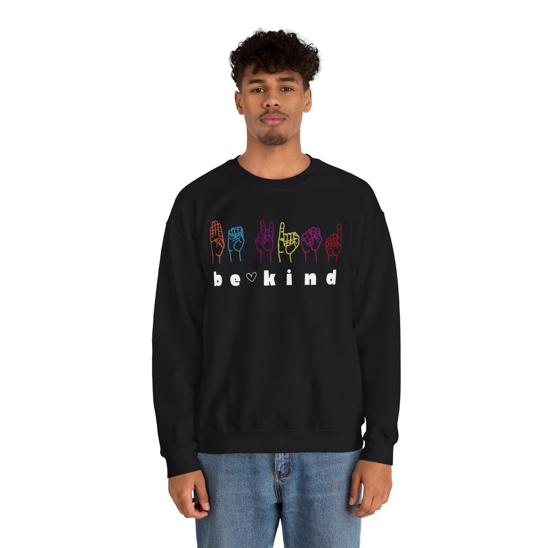 Adult Be Kind ASL Sweatshirt