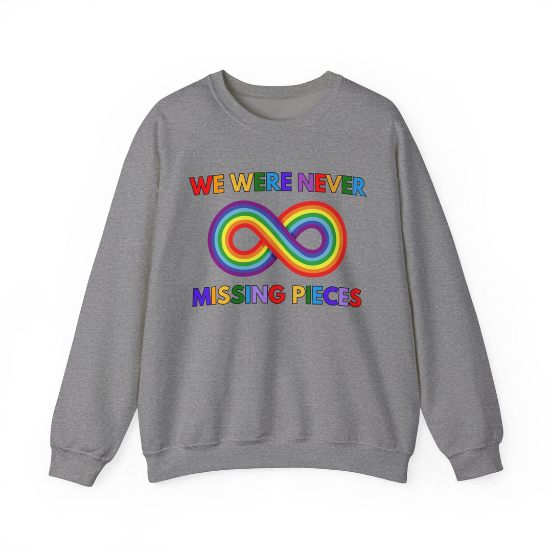 Adult Infinity Never Missing Pieces Sweatshirt