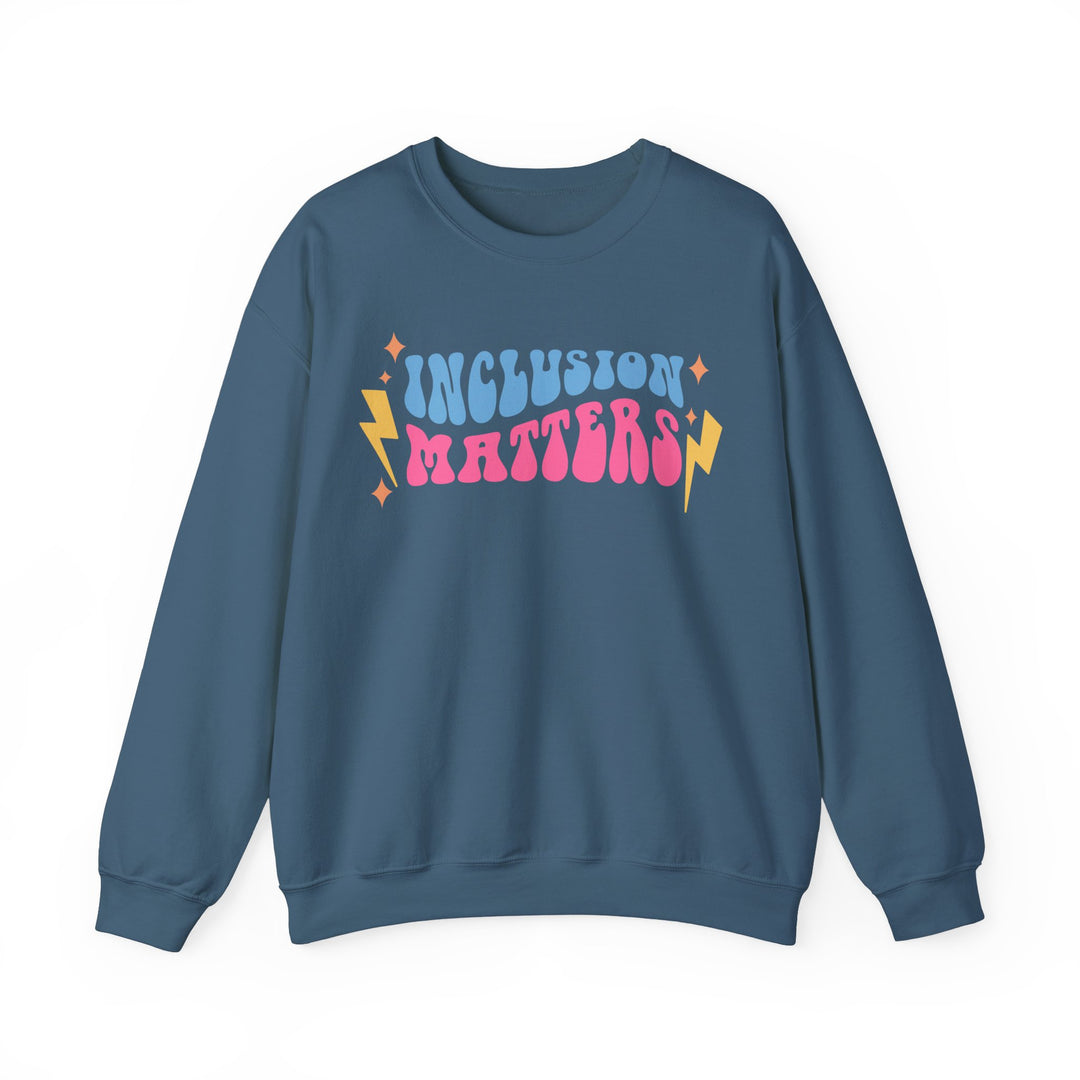 Adult Inclusion Matters Lightning Sweatshirt